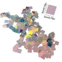 Color Plexiglass Tiles Iridescent Square Acylic Sheets For DIY Projects Crafting Home Decoration Toys Art Creation Decorative