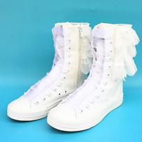 New casual shoes women's canvas shoes women's mid-tube board shoes flat-soled dance shoes versatile women's shoes Size 34 flat heel