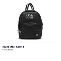 Vans Disney Collaboration Leather Backpack Mini Womens Black VN000FZHBLK One Size 1 juoda