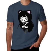 Panda Girl Chibi Tshirt Thanksgiving Day Tee Top S