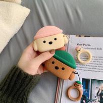 Pink Cute Teddy with Pendant, Compatible with AirPods 4 Case, Silicone AirPods 2 Soft Shell, AirPods Couple, AirPods Apple Bluetooth Earphones
