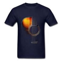 Men's Guitar Graphic T Shirt 3D Print Music Guitar Short Sleeve T-Shirt Tops Summer Casual Crew Neck Tees Oversize Men Clothing 6XL black