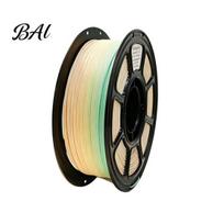 Macaron Color Filament 3D Printer PLA Filament, 1Kg 1.75mm Matte Rainbow Gradient FDM Printing for DIY Projects, Models and Crafts