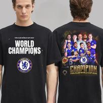FIFA Club World Cup 2026 World Champions Are Chelse FC Two Sided Unisex T-shirt S