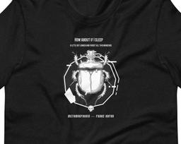 Franz Kafka T-Shirt Metamorphosis Literary Quote, Tee Occult Gothic Horror Shirts Vintage Bug Men's King HP Lovecraft Book Science Fiction 4XL
