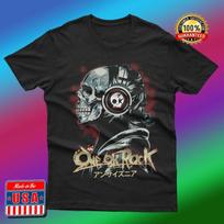 New One Ok Rock Japan Rock Band Logo Black T-Shirt ALL SIZE XXL