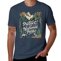 Protect Our National Parks Envirounisextalism Tshirt Big And Tall Loose Fit Tshirt S