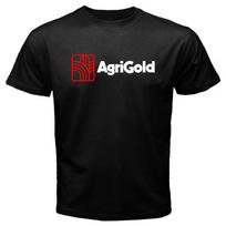 AgriGold Agri Gold Corn Seed Logo Mens Black T-shirt XXXXL