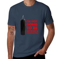 Im Not Going To Be Anybodys Punching Bag Tshirt All Match Print Short Sleeve Top S