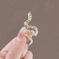 Unikalios Zodiako Gyvatės Segės Moterims Vyrams Prabangi Gyvatės Gyvūno Segė Universali Blizganti Korsažo Drabužių Aksesuaras Gimtadienio Dovana