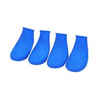 4Pcs Pets Boots New Waterproof Dog Shoes Balloon Rubber Anti-slip Pet Rain Boots for Small Dog Chihuahua Teddy Large Dogs.