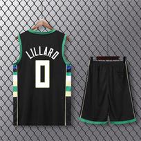 Basketball Clothes Mans Basketball Suit Tops + Pants Basketball Jerseys Suit Set L tamsiai žalia spalva