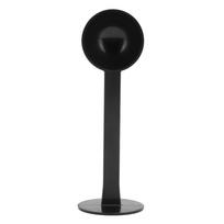 Black Color Coffee Measuring Spoon Integrated Tamper Espresso Scoop Tool  For Tea Brewing