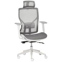 Ergonomic Office Chair with 360° , Wheel, Mesh Back, Adjustable Height & 3D Armrest for Home Office, Grey 67 x 65 x 128 cm pilka