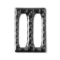 Carbon Fiber Center Console Air Vent Outlet Trim for Mercedes Benz W204 C Class 2011 2013 Dashboard Parts One Size juoda