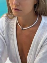 White Eye of the Prophet Choker Necklace