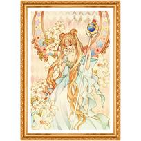 Sailor Moon Hare Viso gręžimo deimantinis siuvinėjimas kryželiu 20X30CM