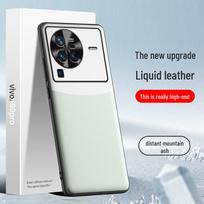 Protective liquid leather case for vivo X80 Pro phone, anti-fall and anti-fouling cover. Get yours now! vivo X80 Pro