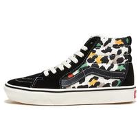 Vans Comfycush Sk8-Hi High-Top Casual Skate Shoes Unisex Sneakers Black White VN0A7TNOBML 35 black