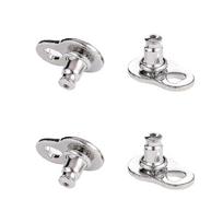 Secure Heart Shaped Earring Backs 4PCS Support Heavy Jewelry Lift Droopy Ears Sturdy Copper Construction balta