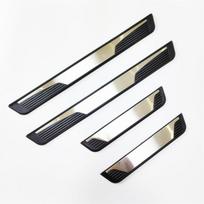 For Subaru Ascent Outback Solterra - 2024 Door Sill Protector Scuff Cover Threshold Car Stickers Plate Pedal Guards Trim