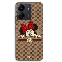 Case For Xiaomi Redmi 13C 4g Minnie Gucci Maniacase juoda