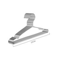 10pcs/set Stainless Steel Clothes Hanger For Dresses T-Shirts Coat Sweater Wardrobe Storage Organizer Drying Rack