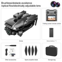 New M66 Drone HD Folding Remote Control With Camera And Screen 5G FPV Camera Quadcopter Brushless Motor RC Quadcopter