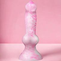 SuperLove Sweet Monster Dog Dildo Pink S