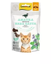 GimCat traškūs skanėstai katėms su antiena ir katžole, 50 g