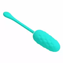 PRETTY LOVE Pretty Love Vibrating Egg Aqua Green - 12-Mode Silicone, USB Rechargeable