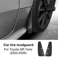 Anglies Pluošto Stiliaus Priekinio Purvasaugio Apdailos Juostelė Toyota Yaris GR 2020-2026 Interjero Formavimo Detalė One Size balta