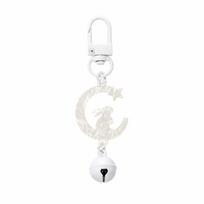 Acrylic Moon Bunny Pendant Auspicious Rabbit Key Ring Fashion Mid-Autumn Key Chain  Friends