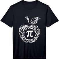 Apple Pi Algebra Sign Math Funny Pi Day Gift Performance  Unisex T-Shirt M