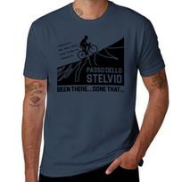 Passo Dello Stelvio Dviratininkų T-shirt Festivalio Marškinėliai Trumpomis Rankovėmis L black