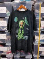 Vtg Alien Basketball Jump Shot  Freeze Tag Size Piliing Ligntly Worn A34 Unisex T-Shirt L