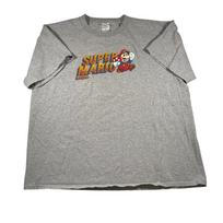 Vtg Y2K Super Mario Bros  XL Delta Gray Nintendo Graphic Video Game Merch Unisex T-Shirt XXXL