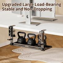 Desk Cable Organizer Adjustable Under Desk Cord Organizer No-Drill Installation for Office Home Bedroom Apartment Dormitory China Mainland