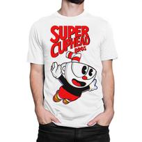 Super Cuphead Bros T-Shirt, Men's and Women's Sizes (bf-278) L
