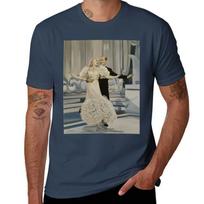 Swing Time Fred And Ginger Tshirt Gym Wear Breathable Short Sleeve Tee S
