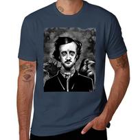 Edgar Allan Poe Tshirt Antipilling Casual Tshirt S