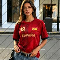 2026 Yamal Specialusis Leidimas Futbolo Marškinėliai/T-shirt — Ispanijos Nacionalinės Komandos Futbolo Marškinėliai/T-shirt Vaikams, Suaugusiems, Unisex ir Gerbėjų Marškinėliai S red