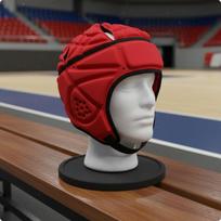 Sports Headgear Quilted OpenFace Head Impact Absorption Absorbing Padded Covering for