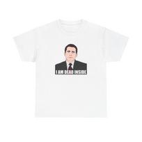 Michael Scott The Office T Shirt Funny Graphic Unisex Heavy Cotton Tee XXL