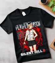 Silent Hill 2 T-Shirt Pyramid Head Shirt Silent Hill Game Red Apparel gift shirt XXL
