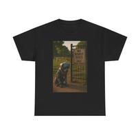 Sad Puppy Robot Graphic T Shirt S-5XL NEW Unisex Cotton Tee S