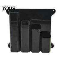 Cable Tie Organizer Rack, with Four Compartments, Wall Mounted Management Rack Storage System, in Garages And Workshops Heavy Duty Plastic Holder juoda