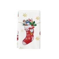 Rag Christmas Towel Dish Towel Kitchen Dish Towel Printed Tea Towel One Size