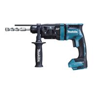 Makita 18V Cordless Hammer Charger Sold HR182DZK Drill, 18mm/Chiseling Capable, SDS+ Battery, Separately, mėlyna