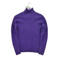 Seconde vie - Pull Femme  col roulé Violet - Très bon état M violetinė